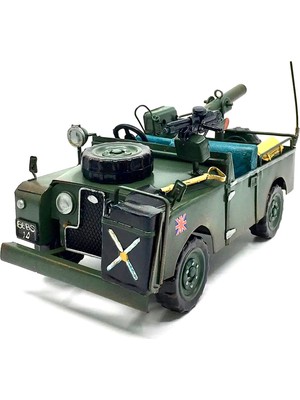 Rakun Home Jayland, Dekoratif Ww2 1951 Land Rover 1. Seri Askeri Jeep Model Vintage Araba