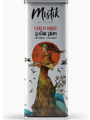 Mistik Arbequina Erken Hasat Soğuk Sıkım Zeytinyağı 2 Lt/2025-YENİ HASAT