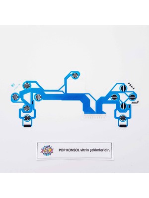Pop Konsol PS4 Kol Tamir JDS 040 JDM 040 Flex PS4 Kol İç Film PS4 Yedek Parça Ribbon Flex PS4 Gamepad Tamir