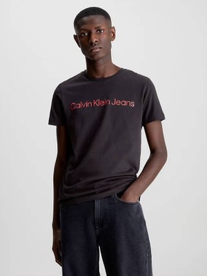 Calvin Klein Erkek Core Institutional Logo T-Shirt