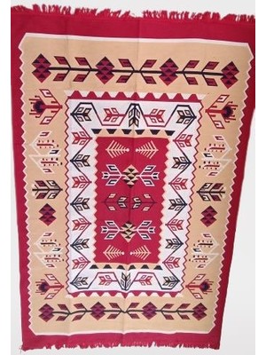 Bengi Ticaret Kilim Antik 140-215 Otantik  Motifler Model Naturel  Boya Çift Taraflı Kullanım El Yapımı