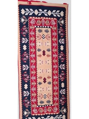 Bengi Ticaret Kilim Antik 80-200 Otantik Model Nature Boya Çift Taraflı El Yapımı