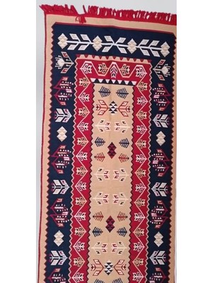 Bengi Ticaret Kilim Antik 80-200 Otantik Model Nature Boya Çift Taraflı El Yapımı