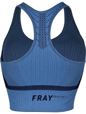 Fray Athletics Blue Topaz Sports Bra