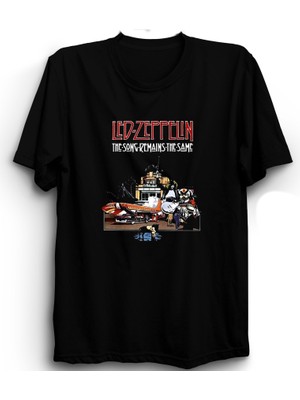 LED Zeppelin, Remains, Rock Metal Tişört