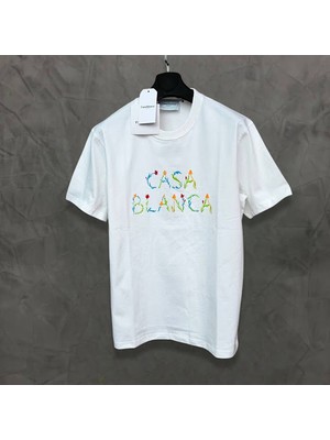 Casablanca L'arche Fleurie T-Shirt