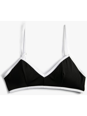 Koton Bikini Üstü Biye Çapraz Bağlama Detaylı Kaplı
