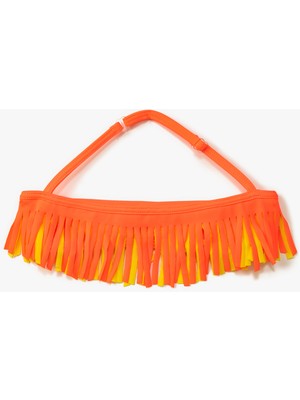 Koton Bikini Üst Straplez Püsküllü