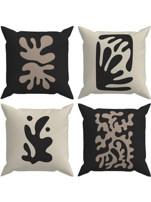 Evdek Starfish 4'lü Kırlent Kılıf Ds5