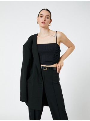 Koton Askılı Büstiyer Drape Detaylı