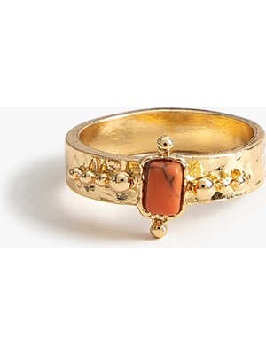 Koton Renkli Taş Detaylı Yüzük