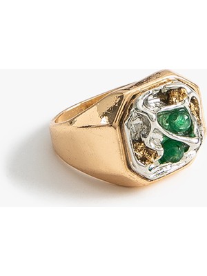 Koton Renkli Taş Detaylı Yüzük