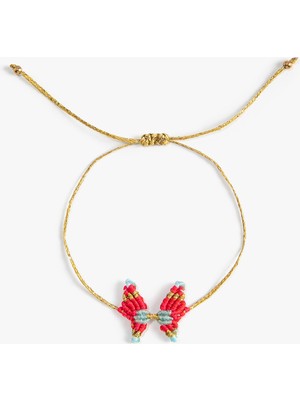 Koton Kelebek Bileklik Geleneksel Motifli