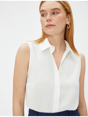 Koton Kolsuz Basic Gömlek Düğmeli