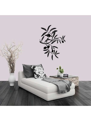 Asilmeydan Zeytin Dalları Dekoratif Duvar Sticker, Çıkartma, Etiket