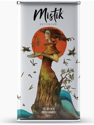 Mistik Arbequina Erken Hasat Soğuk Sıkım Zeytinyağı 5 Lt/2025-YENİ HASAT
