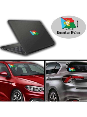 Asilmeydan Kumuklar Arma, Araba, Cam, Laptop Etiket Oto Sticker -Araç Aksesuar 10x7 cm