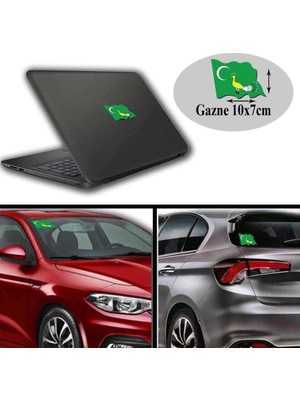 Asilmeydan Gazne Arma, Araba, Cam, Laptop Etiket Oto Sticker -Araç Aksesuar 10x7 cm