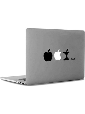 Asilmeydan Apple Logo Elmalar Mac Book Laptop Sticker, Etiket, Çıkartma