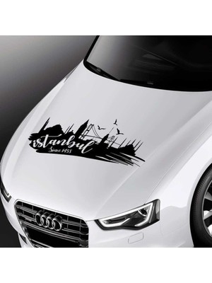 Asilmeydan Istanbul Cami Boğaz Silueti Sticker, Araba, Oto, Etiket, Tuning, Aksesuar, Modifiye, Arma,