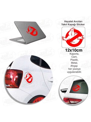 Asilmeydan Hayalet Avcıları Depo Kapağı Kırmızı Sticker, Oto, Araba, Etiket, Aksesuar, Tuning, Modifiye, Arma