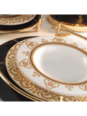 LuckyArt Royal Canterbury Lawrance Armenta Bone Takımı Seti