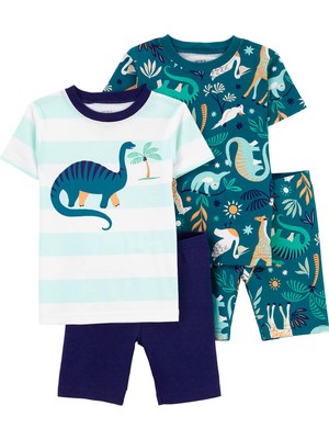 Carter's Erkek Bebek Pijama Set 4'lü Paket