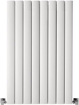 Hammam 1000 x 595 mm Violet Alüminyum Radyatör Mat Beyaz Standart Bağlantı