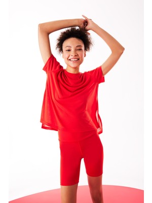 DeFactoFit Standart Fit Bisiklet Yaka Sporcu Kısa Kollu Tişört A2504AX23SM