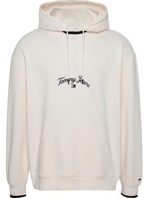 Tommy Hilfiger Tjm Rlx Serıf Flag Hoodie Kapüşonlu Sweatshirt