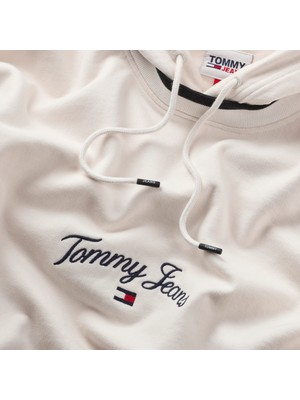 Tommy Hilfiger Tjm Rlx Serıf Flag Hoodie Kapüşonlu Sweatshirt