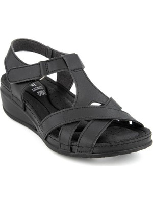 Muya Simbole 33209- 430 Kadın Sandalet Siyah 36-40