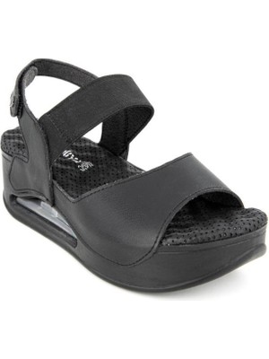 Muya Podium 33227-001 Kadın Sandalet Siyah 36-40