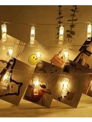 Chase Media Market Chase 10 Mandallı LED Işıklı Dekoratif Aydınlatma 1.8 M