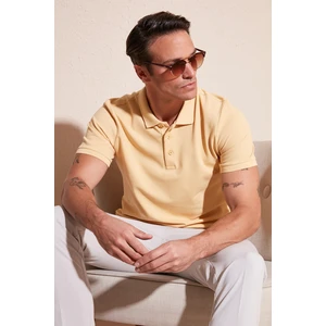 % 100 Pamuk Düğmeli Polo T Shirt Erkek Polo 5902127
