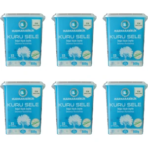 Kuru Sele Siyah Zeytin Pet (Xs) 800 gr - 6'lı