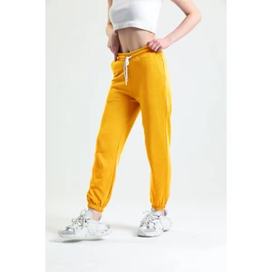 Sarı Lastikli Jogger Eşofman Altı