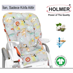 Leke Tutmaz Organik Mama Sandalyesi Minderi & Kılıfı Max-T