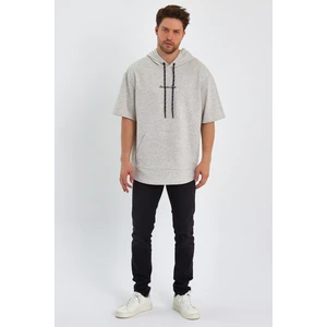 Alexander Gardi Kapüşonlu Oversize T-Shirt (UN-0098)