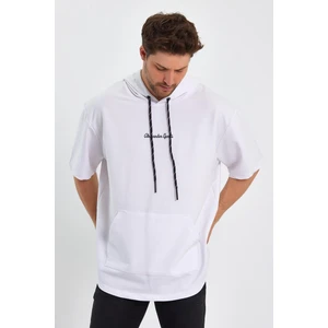 Alexander Gardi Kapüşonlu Oversize T-Shirt (UN-0098)