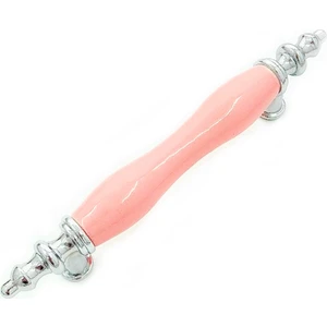 Asos Kulp Lüks Country Mutfak Mobilya Dolap Çekmece Kulpu Pembe 96 mm