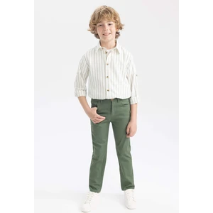 Erkek Çocuk Standart Paça Gabardin Pantolon Z9666A623SM