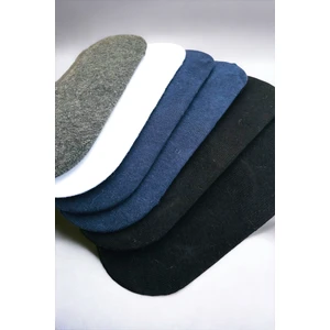 Erkek 6 Çift Kaymaz Silikonlu Görünmez Babet Çorap Seti