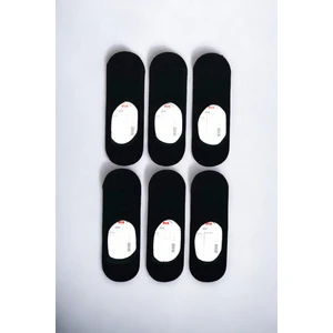 Erkek 6 Çift Kaymaz Silikonlu Görünmez Babet Çorap Seti