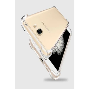 Case World Caseworld Samsung Galaxy A3 2017 ile Uyumlu Kapak Kamera Korumalı Airbag Antishock Köşe Korumalı Şeffaf Silikon Kılıf