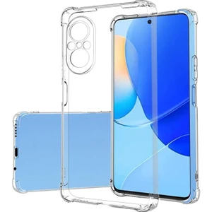 Case World Caseworld Huawei Nova 9 Se ile Uyumlu Kapak Kamera Korumalı Airbag Antishock Köşe Korumalı Şeffaf Silikon Kılıf