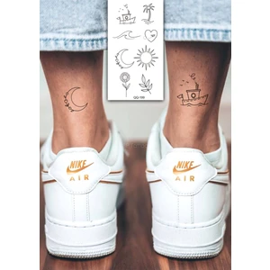 BP Tattoo Minimalist Figürler Geçici Dövme