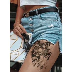 BP Tattoo Kaplan Pençesi Tattoo Gerçek Dövme Görünümlü Geçici Dövme