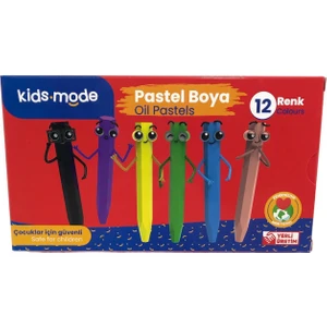 Kids Mode Pastel Boya 12'li