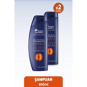 Clinical Strength Şampuan 400 Ml X 2 Adet